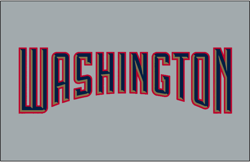 Washington Nationals 2005-2008 Jersey Logo iron on transfers for clothing